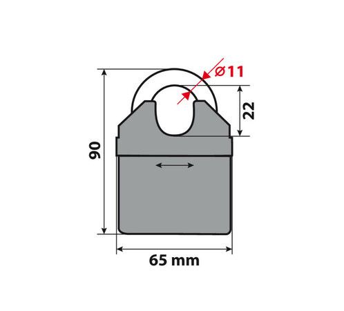 Заключващa мото верига – C-LOCK 150R 90632