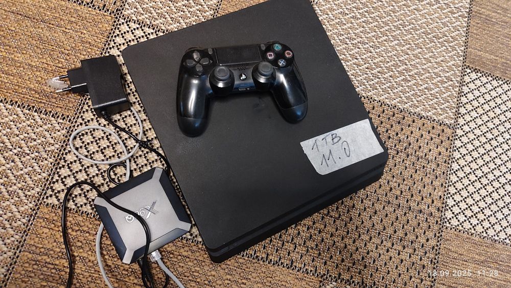 PS4 Slim 1tb прошитая любые игры