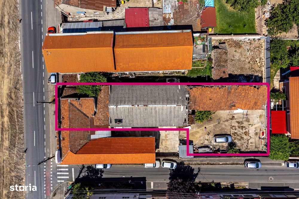 Spațiu comercial pe Calea Radnei – 964 mp teren + hală | 0% comision