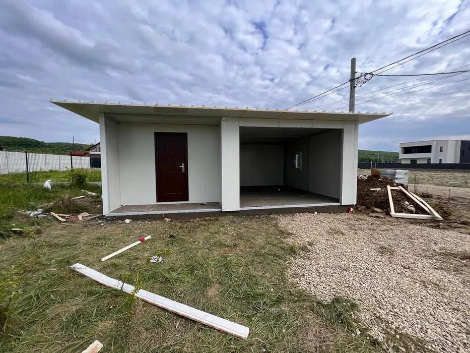 Garaje auto pe structură metalică