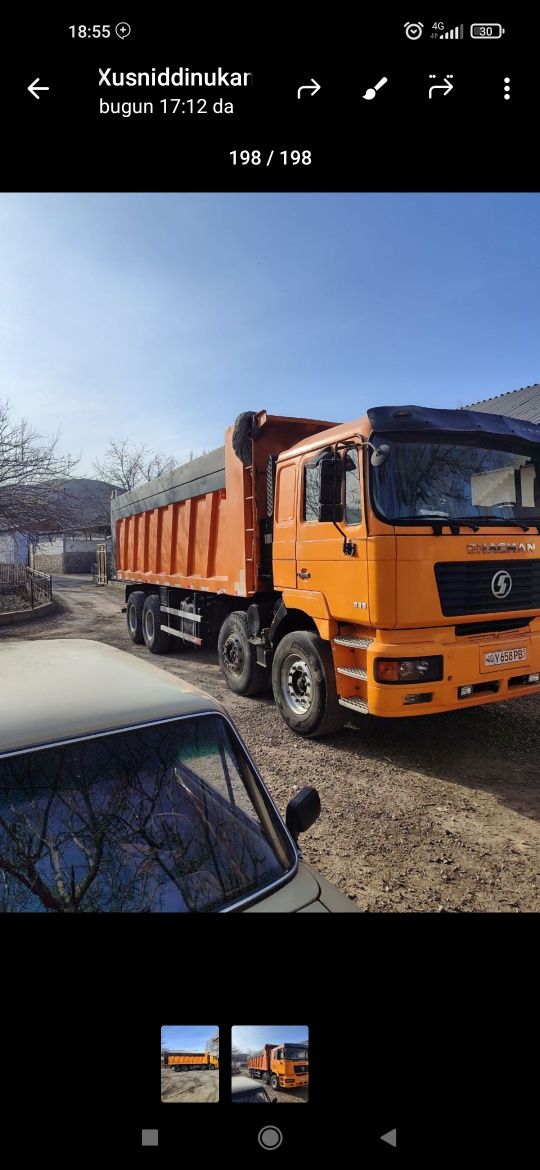 Shacman f 2000 sotiladi