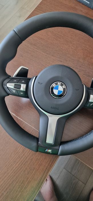 Volan bmw f15 f16 f25 f48 f26 cu traffic jam vibratii distronic si pad