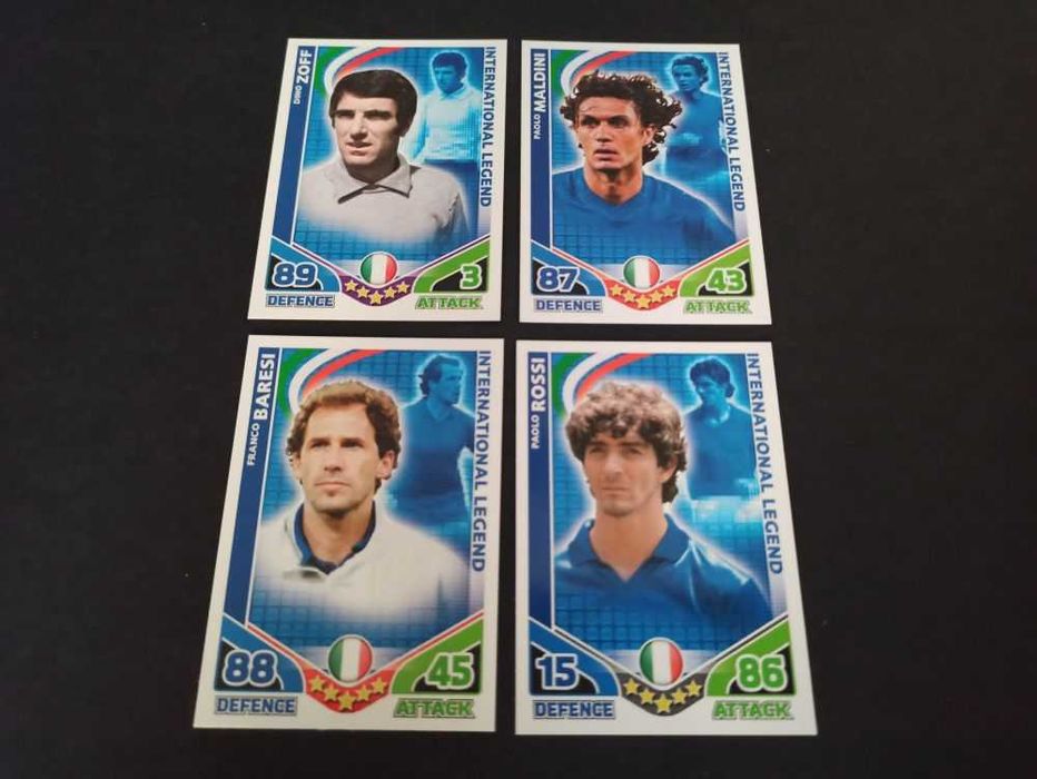 Set complet 32 cartonase Topps MA World Cup 2010 (Maradona, Pele, etc)