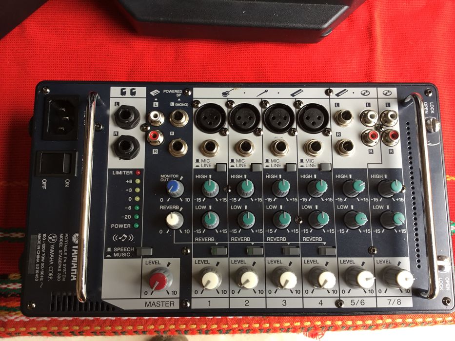 Портативна озвучителна уредба Yamaha