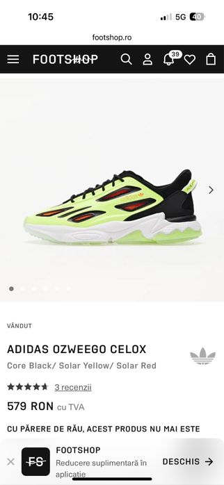 Ozweego Adidas Celox