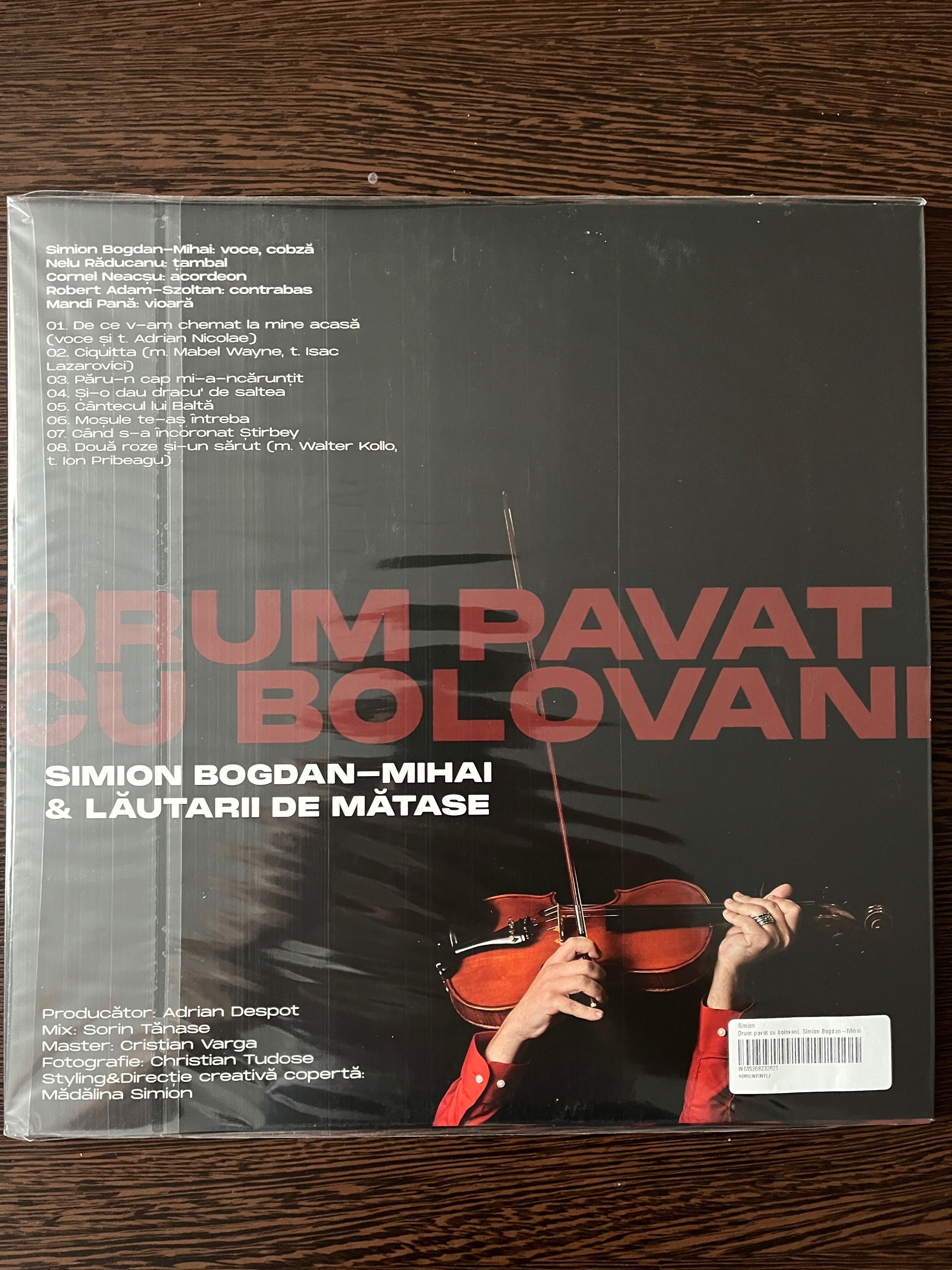 Disc vinyl Simion Bogdan Mihai- Drum pavat cu bolovani