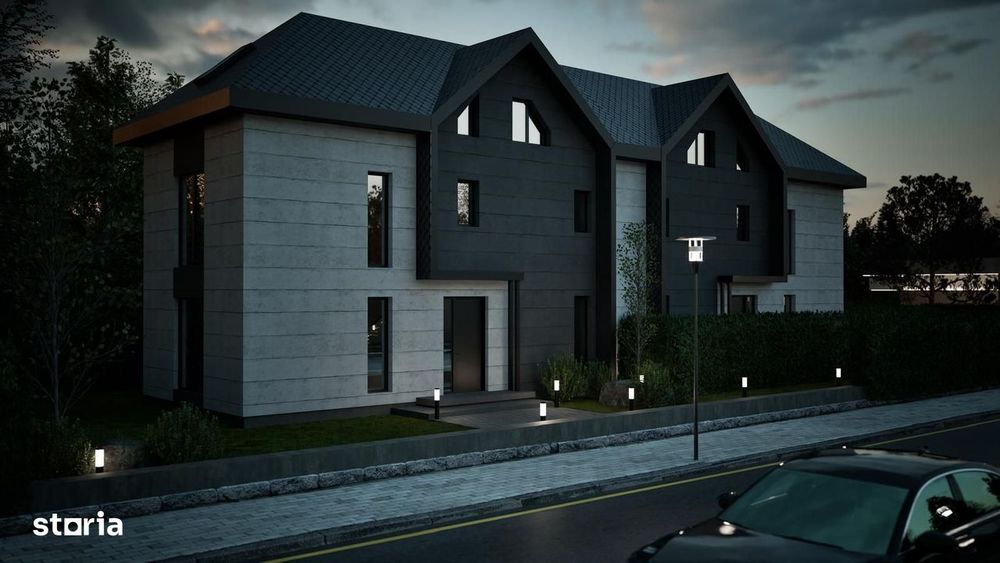 vila 5cam-indiv la calcan-perete propriu/centru Popesti Leordeni