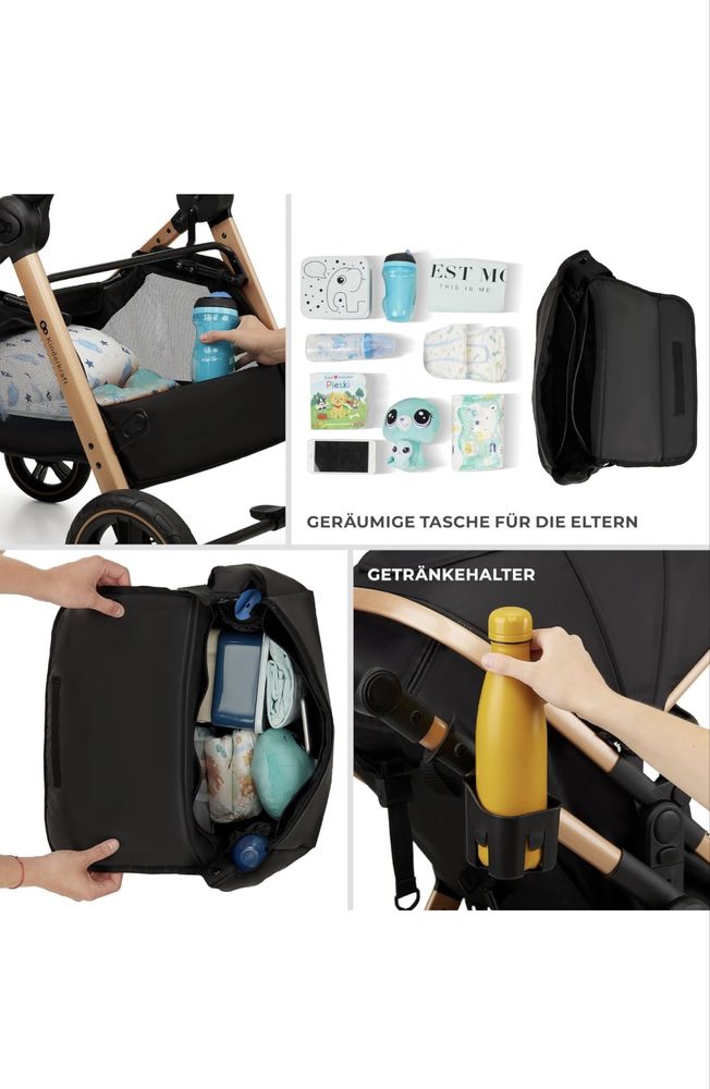 Бебешка количка Kinderkraft ESME 3 в 1