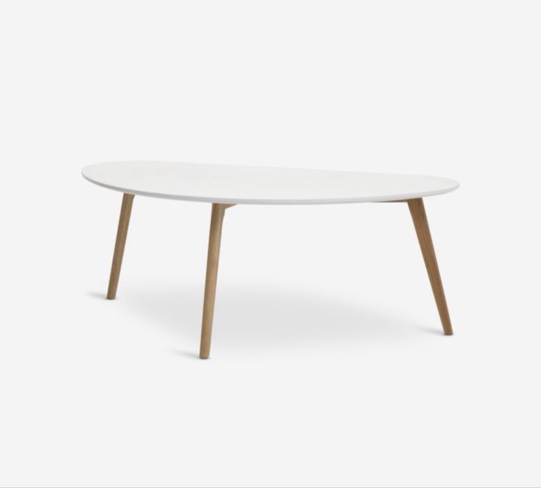 Холна маса Масивен дъб и MDF. Ш60 x Д120 x В45 см