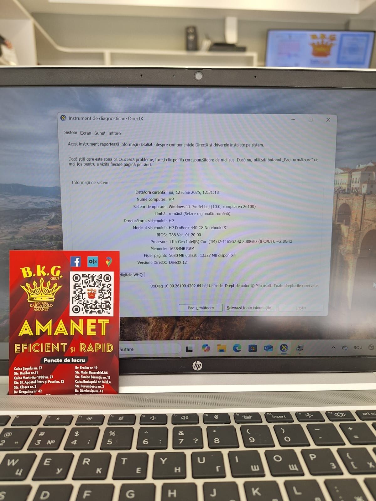 HP ProBook 440 G8 Amanet BKG
