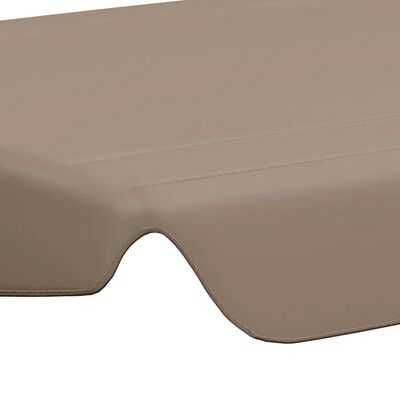 Copertină pentru leagăn - gri taupe 150/130x105/70cm (noua-sigilata)