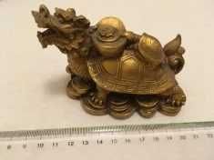 Dragon Lo-shu din bronz - Feng Shui