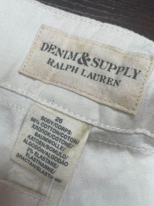 Ralph Lauren pantaloni ocazie  dantelă bumbac scurți 34-36