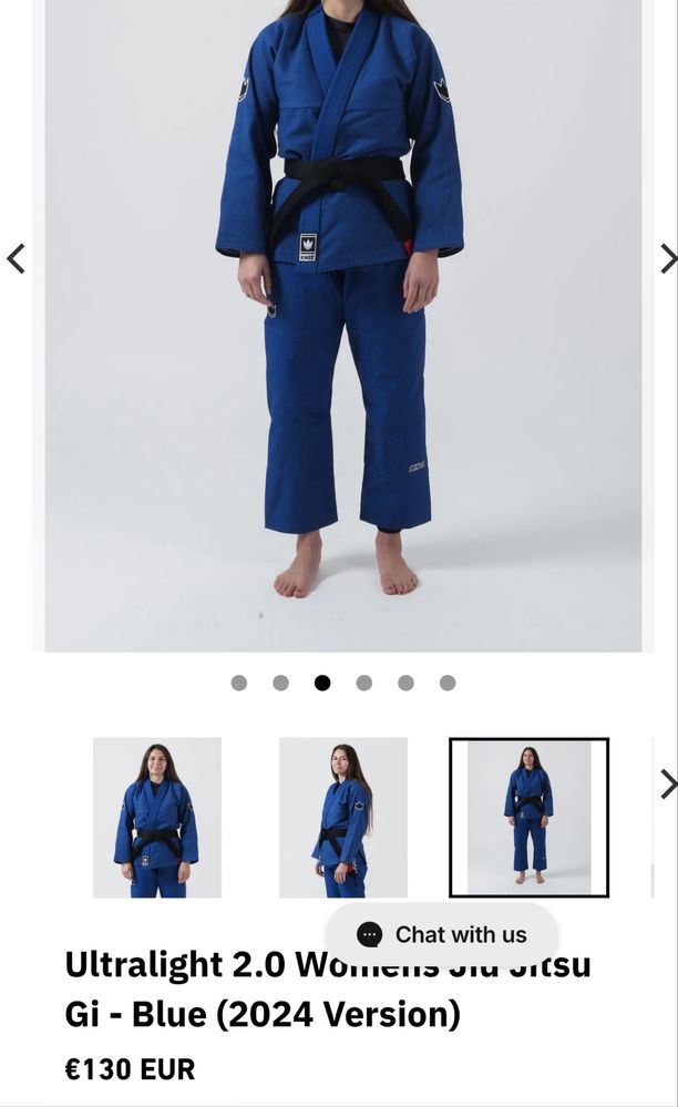 Kingz ultralight Gi, женско кимоно за Бразилско Джу Джицу