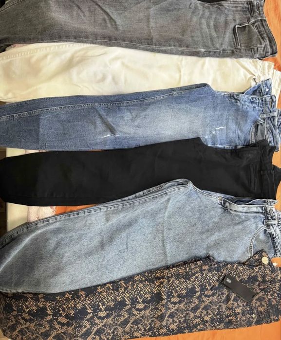 Женские джинсы, ветровка, боди