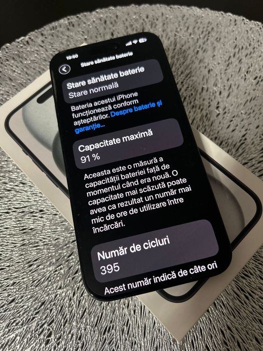 Iphone 15 plus,ca nou+huse cadou,cutie completa