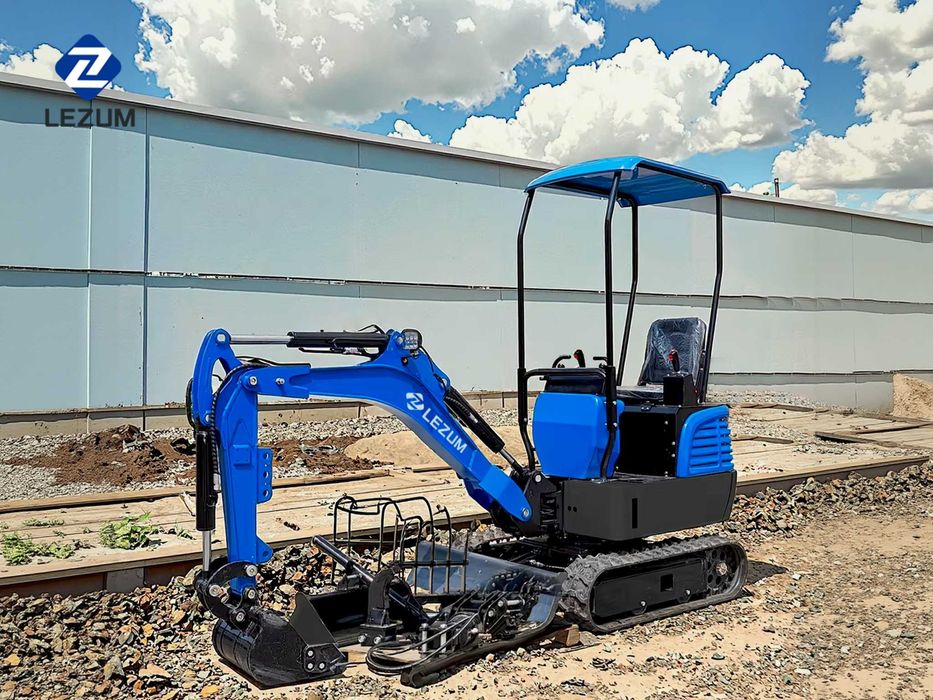 LEZUM Miniexcavator nou cu control electric Mini excavator de vânzare