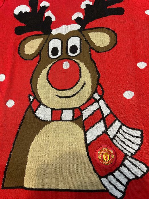 Коледен пуловер на Манчестър Юнайтед / Manchester United