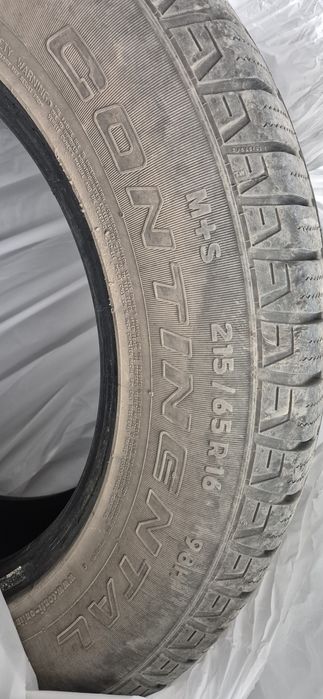 Продам резину Continental 215/65 r16