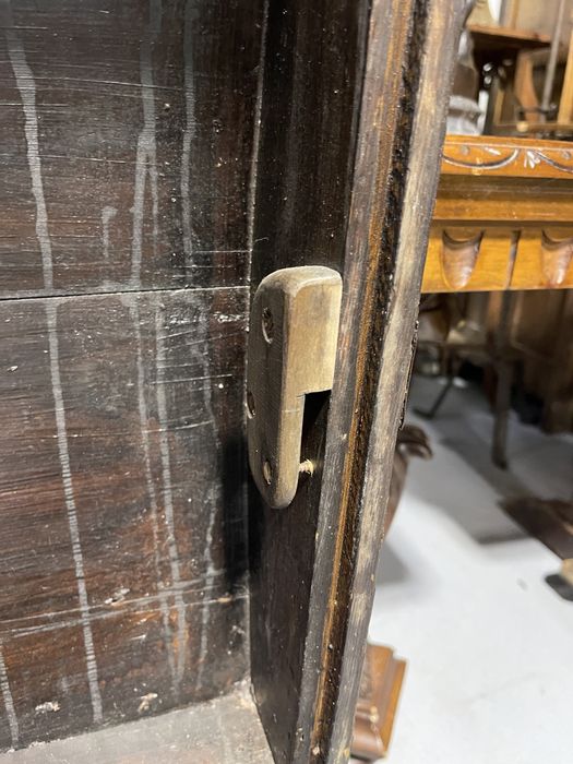 Lada de zestre din lemn masiv, stil baroc