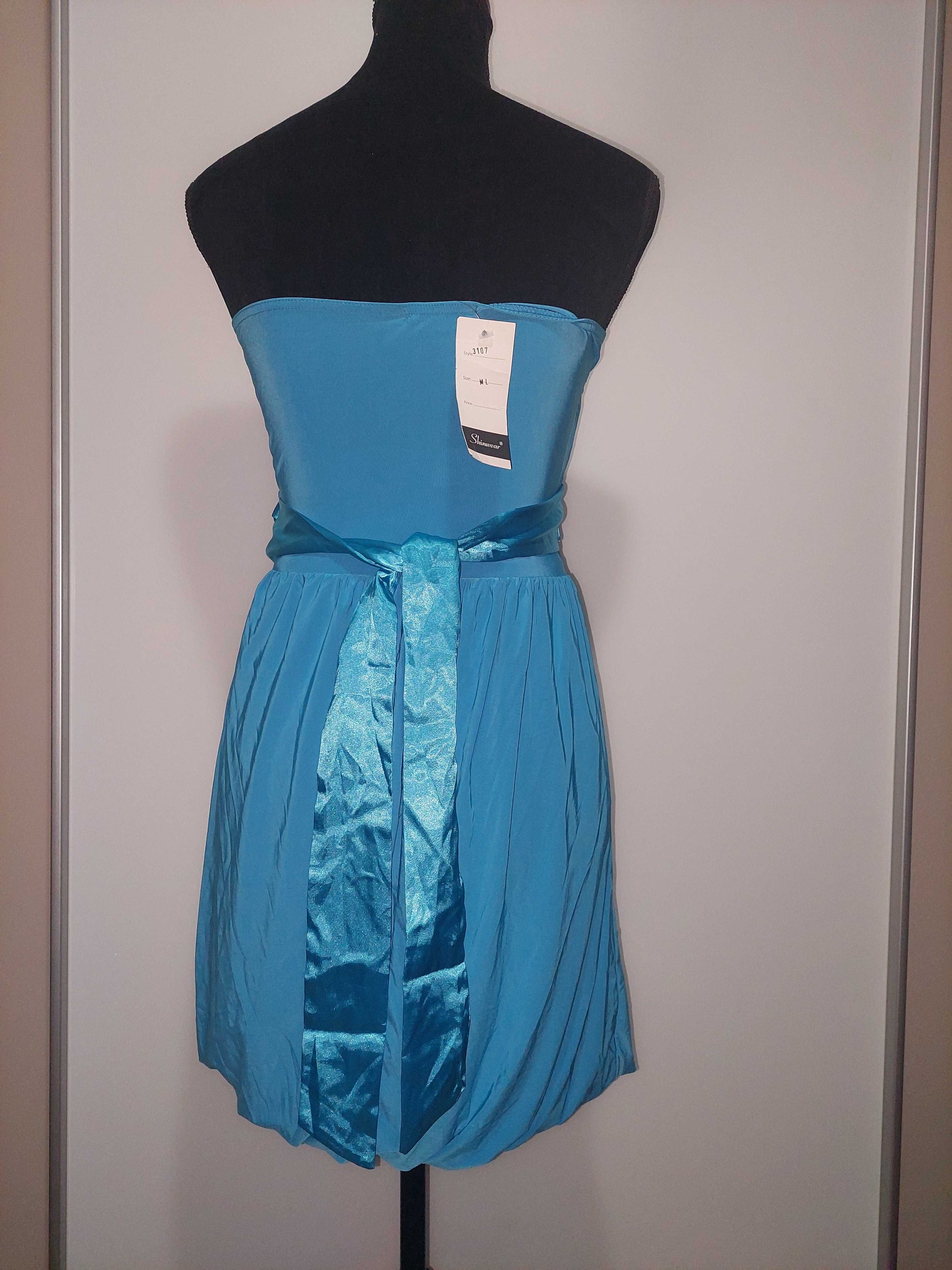 Rochie elegantă Blue sunshine Starshiners de club TRANSPORT GRATUIT