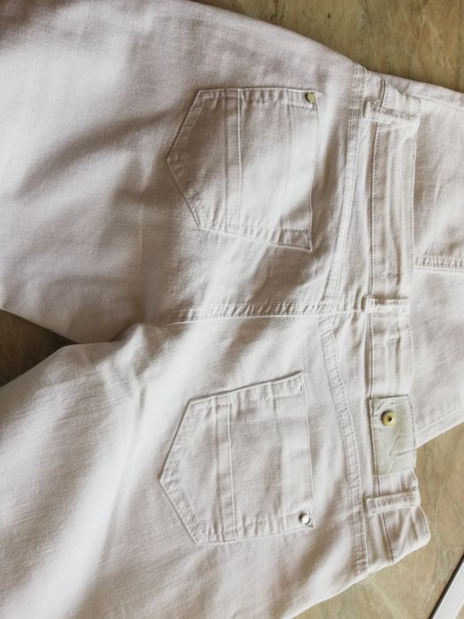 Дамски нови бели панталони