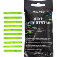 Airsoft Set 10 Bete Luminoase MINI-LEUCHTSTAB 4cm Verzi Mil-Tec