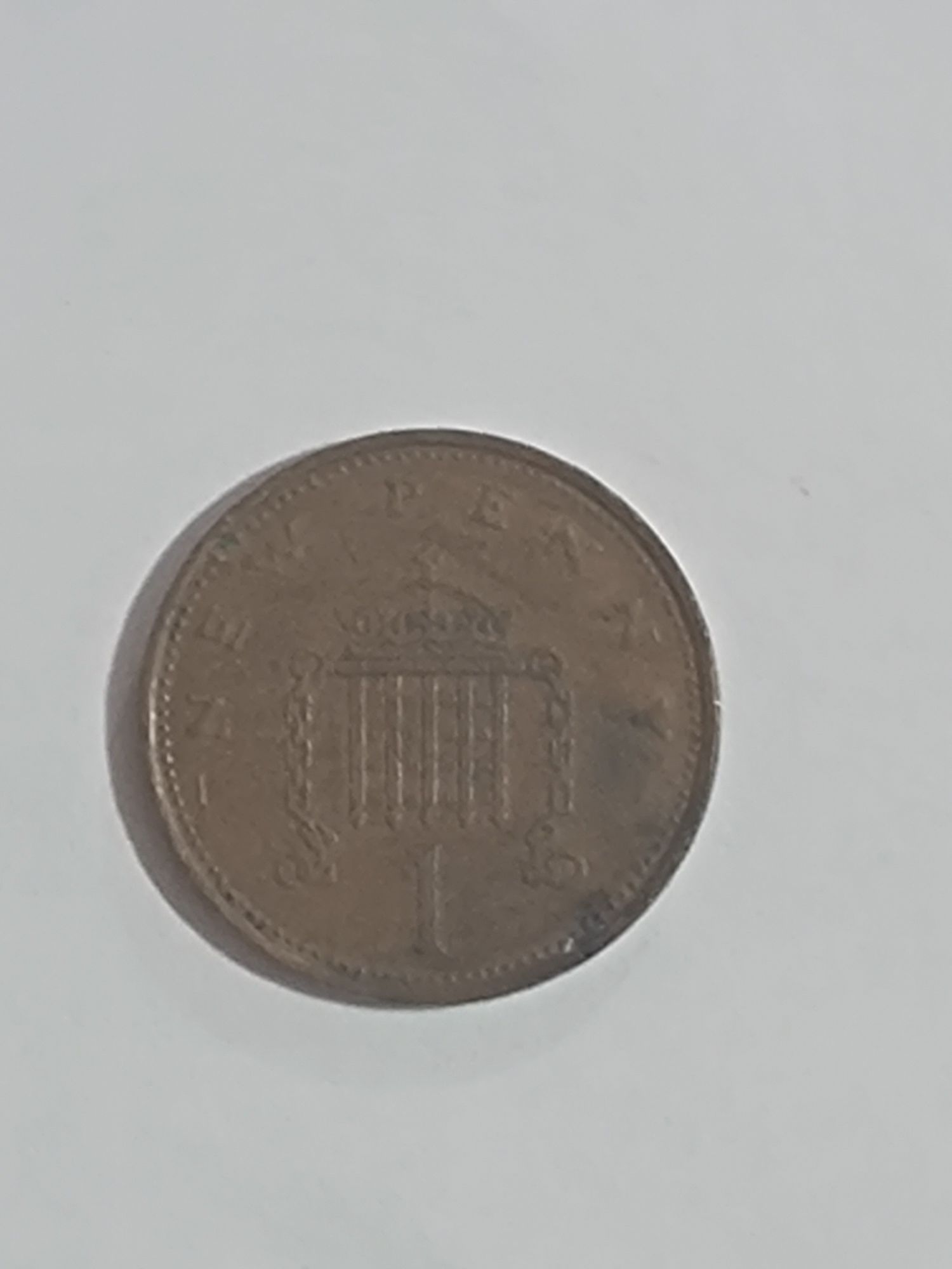 Doua monezii  rare de 1 penny Marea Britanie