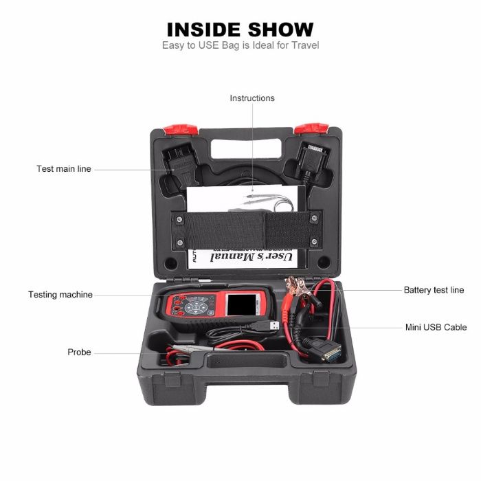 Scaner Autel Autolink AL539B tester diagnoza si electric OBD2