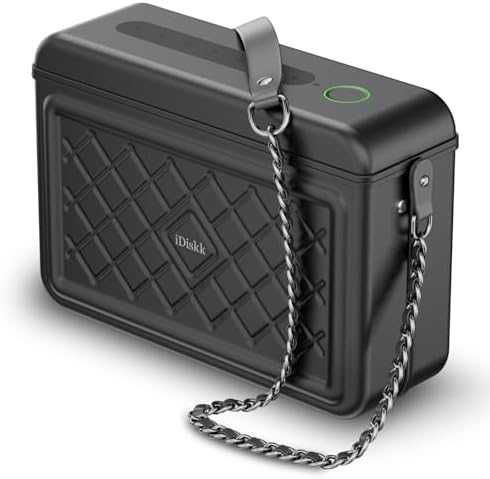 Нов iDiskk MFi сейф с отпечатък+PIN 8000mAh powerbank за iPhone iOS