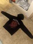 SP5DER Rhinestone OG Web V2 ,,Black” Hoodie
