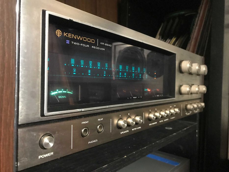 Kenwood KR 8340 receiver 4 canale