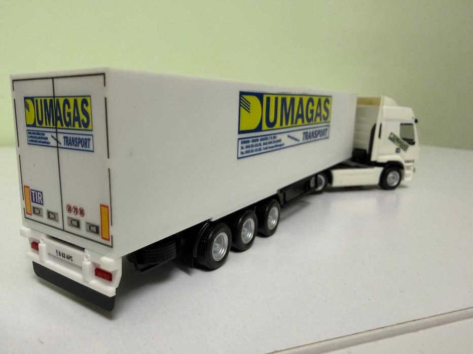 macheta scara 1:87, camion TIR Renault Premium Dumagas Herpa