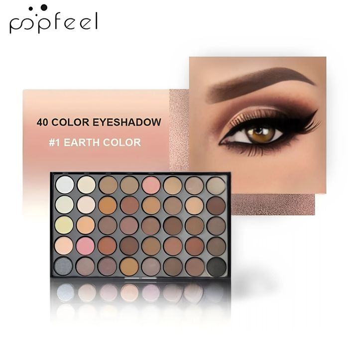 Палетка теней 40 оттенков