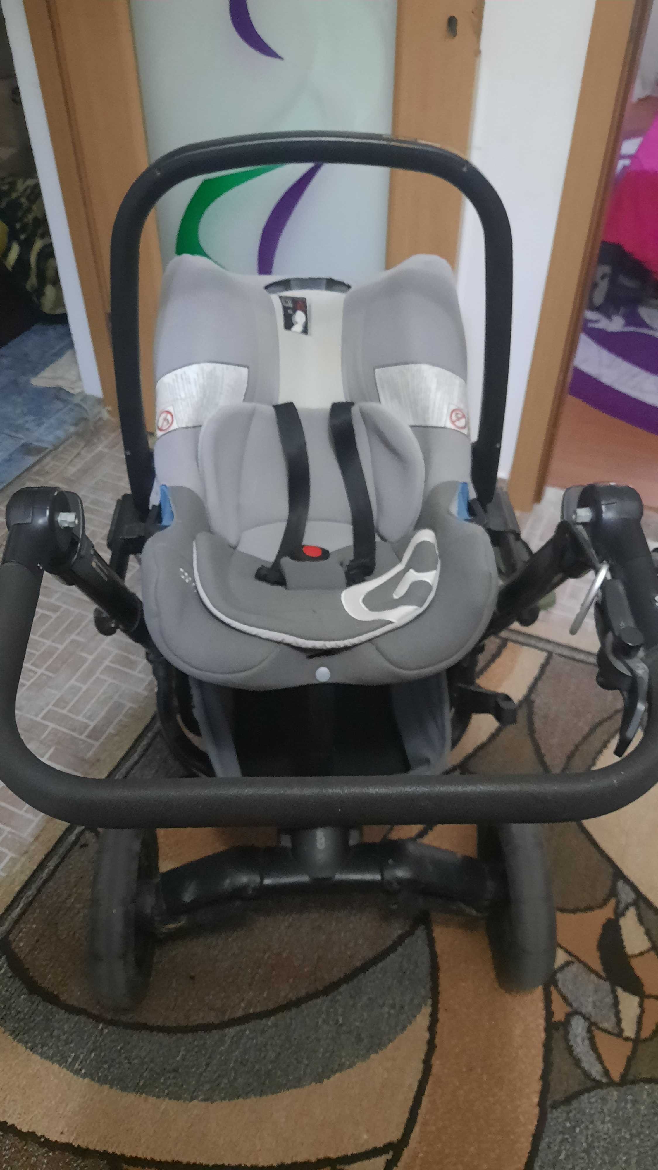 Căruț pentru copii 2in1