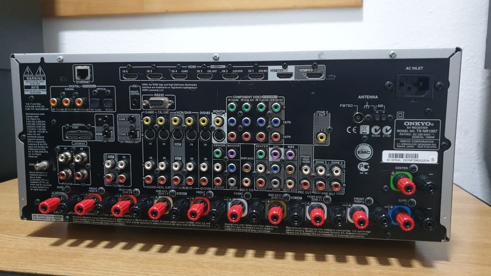 Av receiver Onkyo TX-NR1007