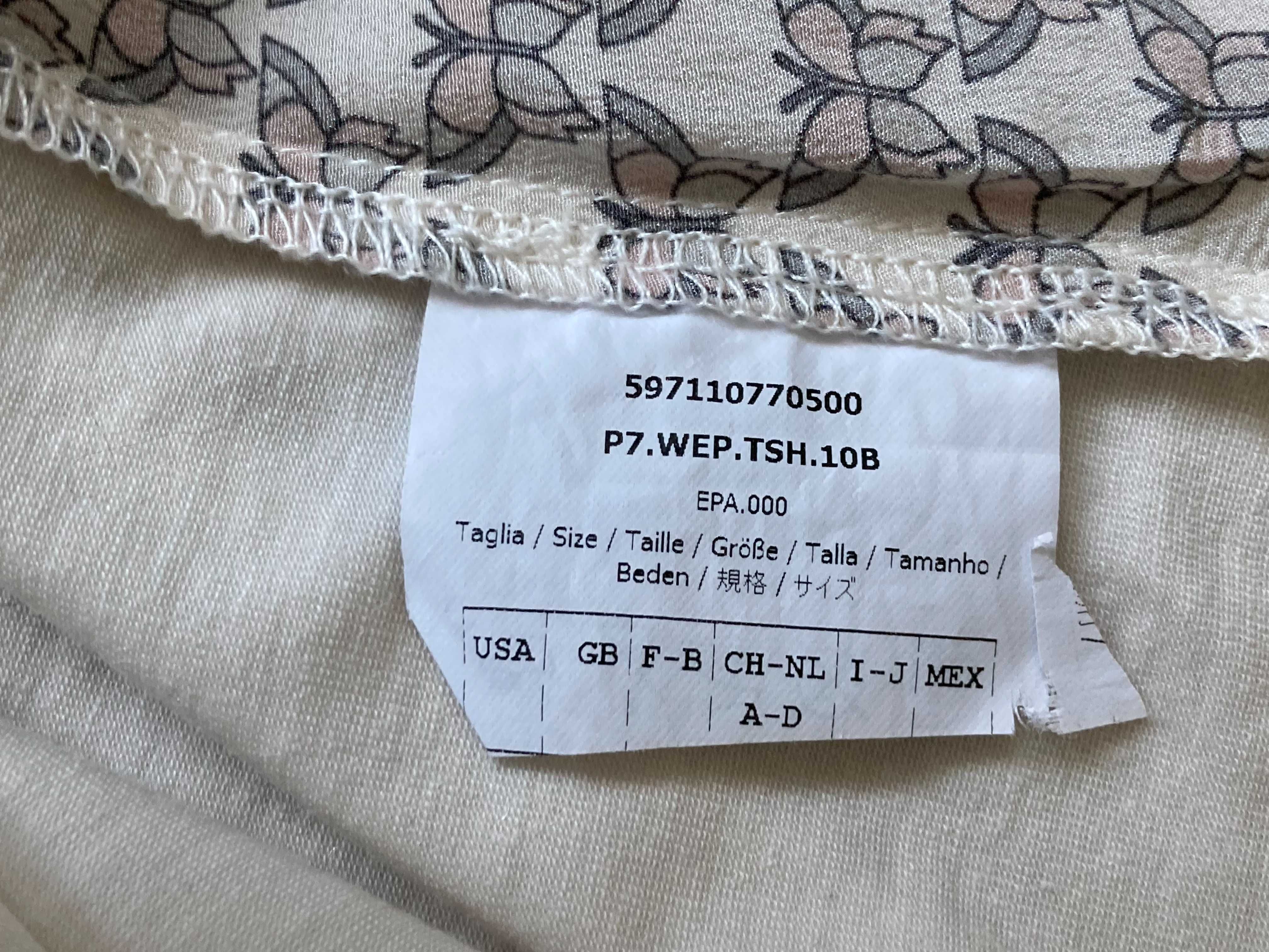 MAX MARA Weekend женска тениска коприна и памук размер L / 42