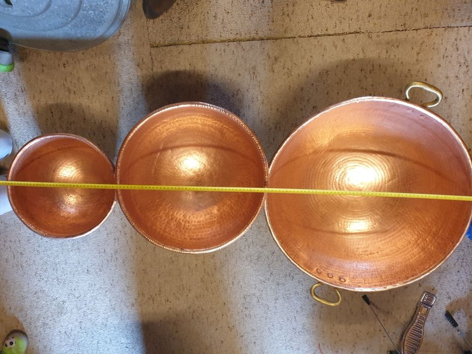 REDUCERE+ CADOU!!! Tigaie vas ceaun și ustensile cupru