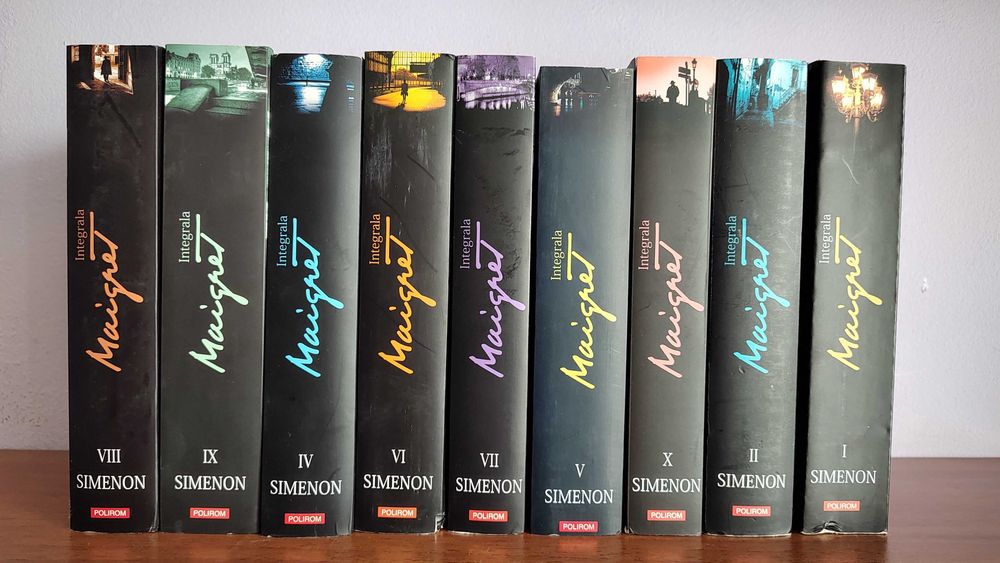George Simenon – Integrala Maigret - 9 vol. (din 10) - lipsa vol. 3