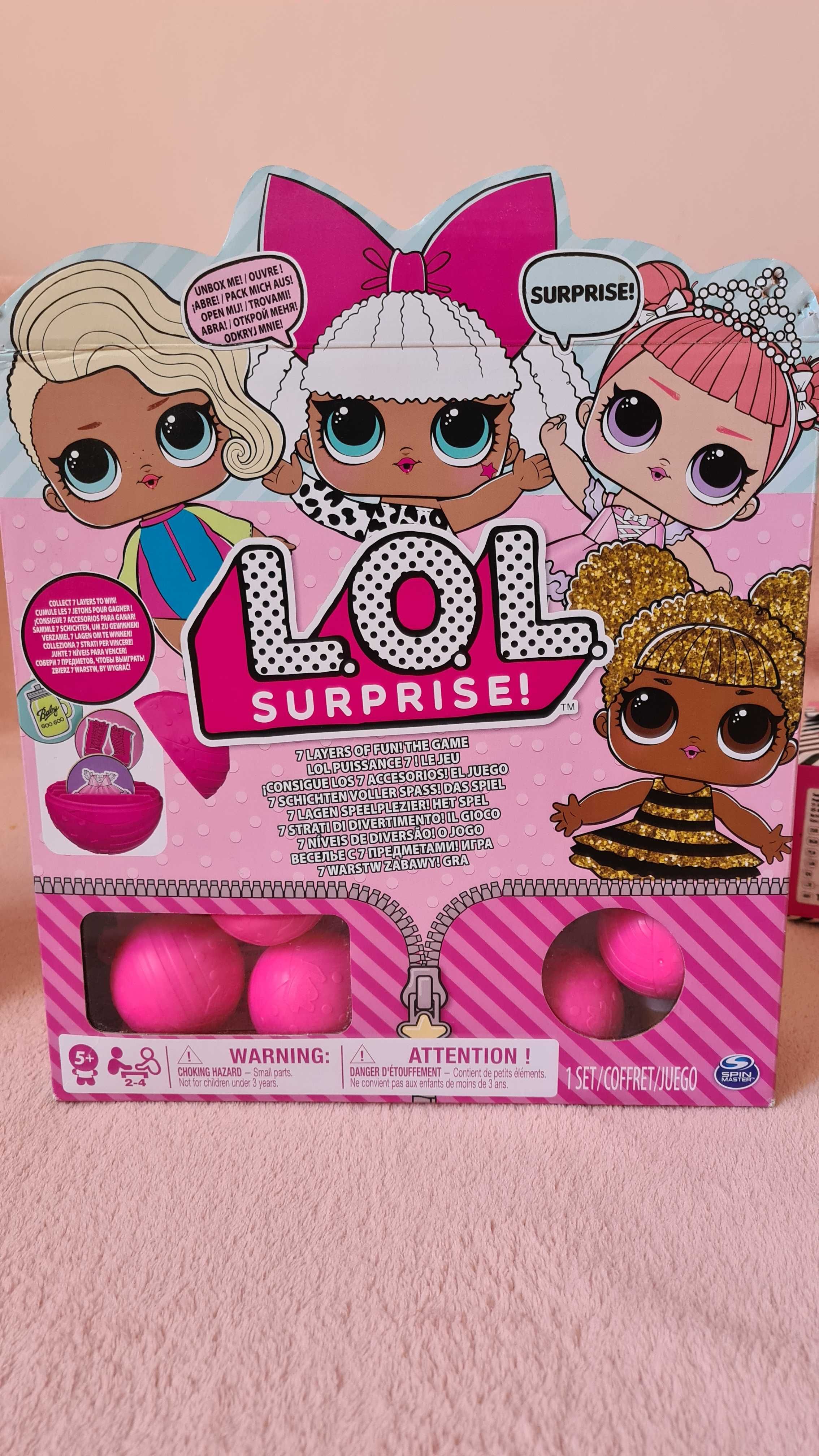 Joc Lol surprise, gentuță si casetă bijuterii cu mărgele si brațară.
