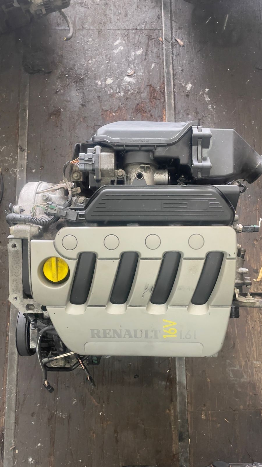 Контрактный двигатель Renault Scenic K4M 1.6 куб