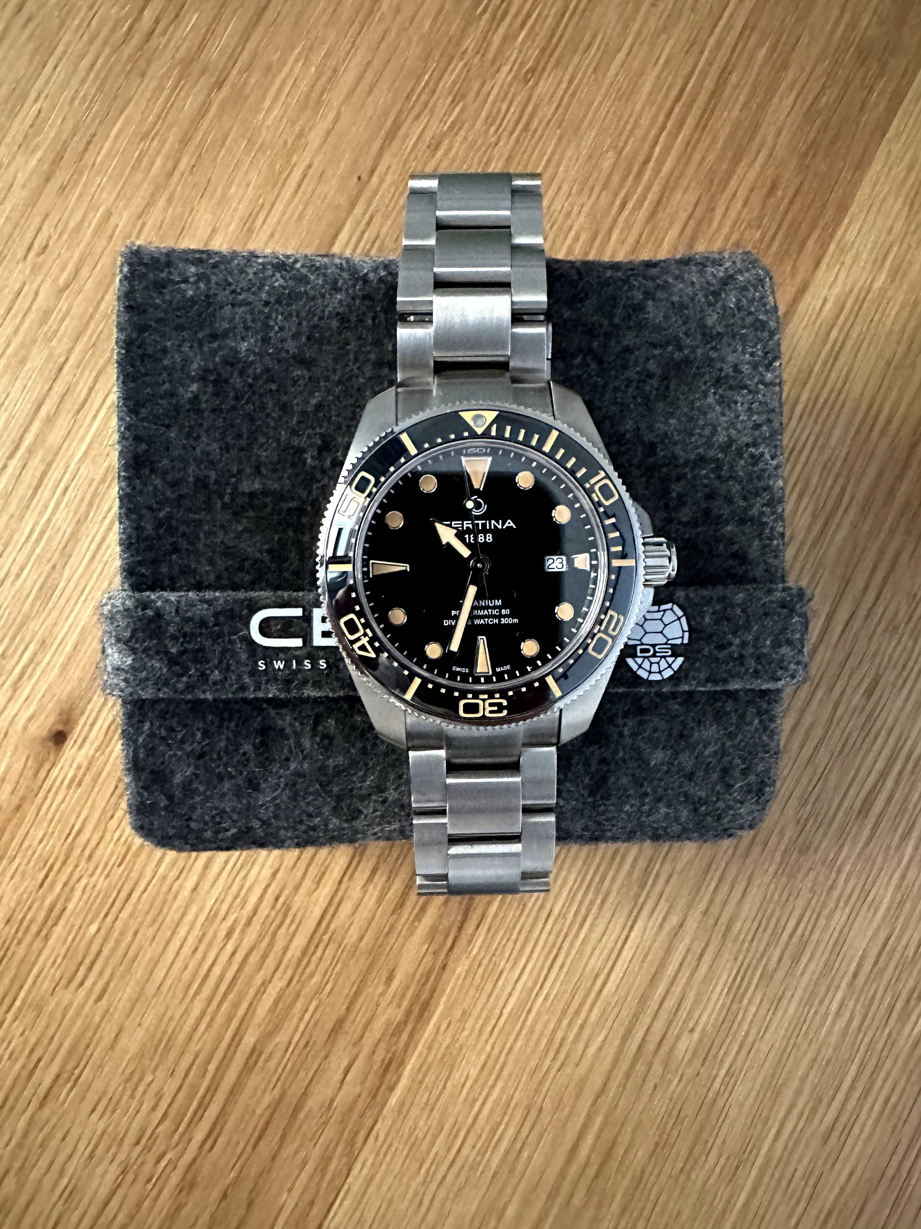 Часовник Certina DS Action Diver 43mm - НОВ