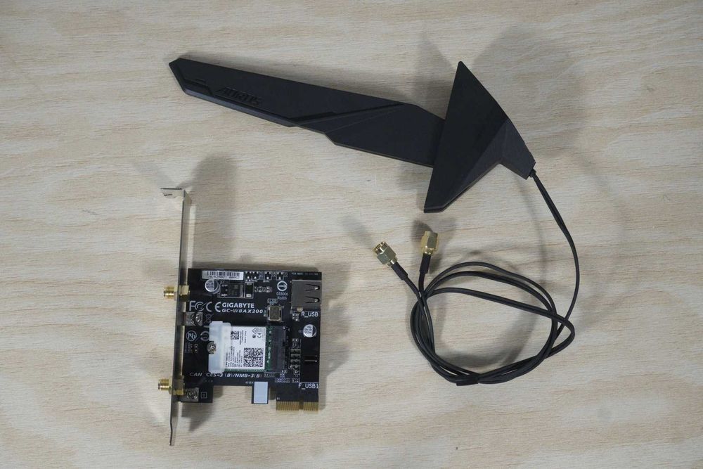 PCIE WiFi Карта Gigabyte Aorus Wifi 6 Bluetooth 5.1 GC-WBAX200 Вкл.ДДС