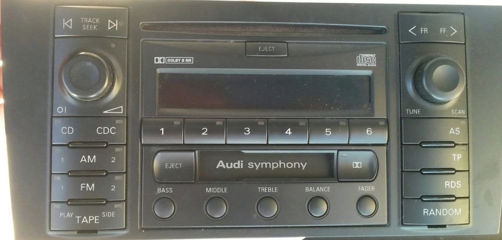 Продавам  СД,радио,касетофон - audi symphony за А4 Б5-2000г