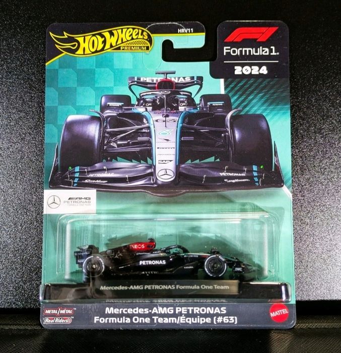 Hot wheels Formula 1 Mercedes, BMW M5 Premium количка