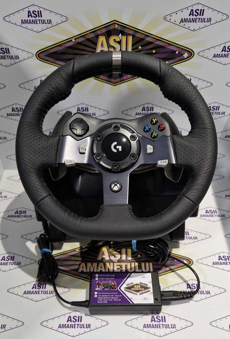 Volan gaming LOGITECH G920 (PC/Xbox One) + Pedale + Schimbator