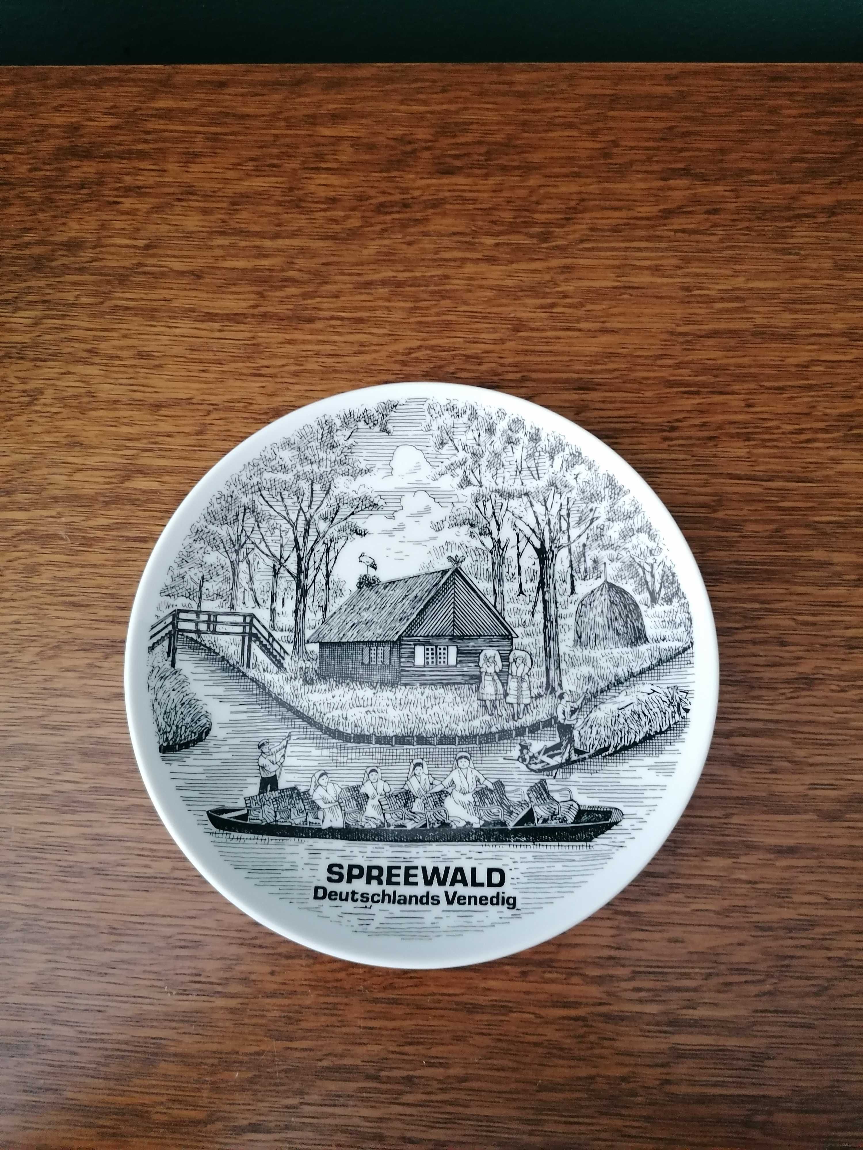 Spreewald farfurie decorativă vintage