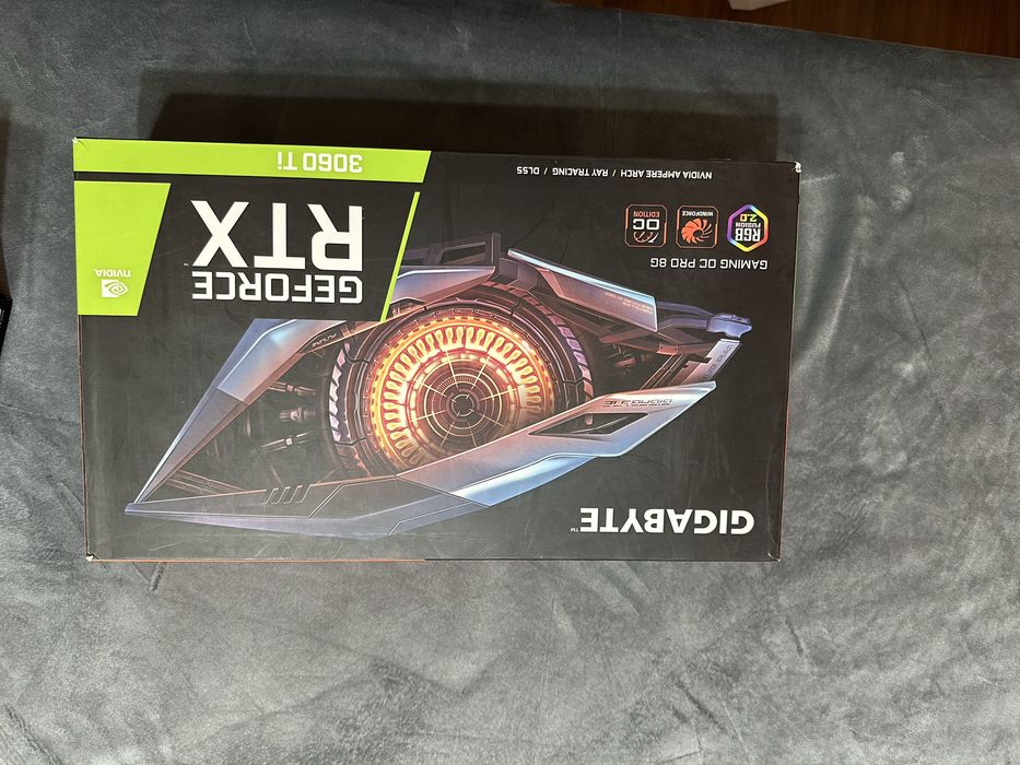 Продаю Gigabyte RTX 3060ti Gaming OC 8gb