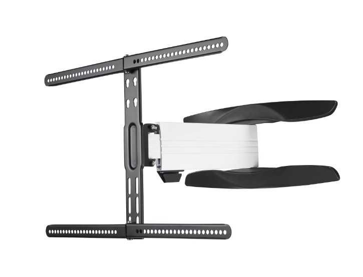 Suport TV de perete Hama 118634, reglabil, 65", Negru