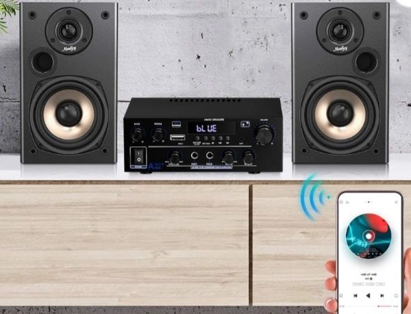 Amplificator HiFi Stereo cu 2 canale, 50W+50W